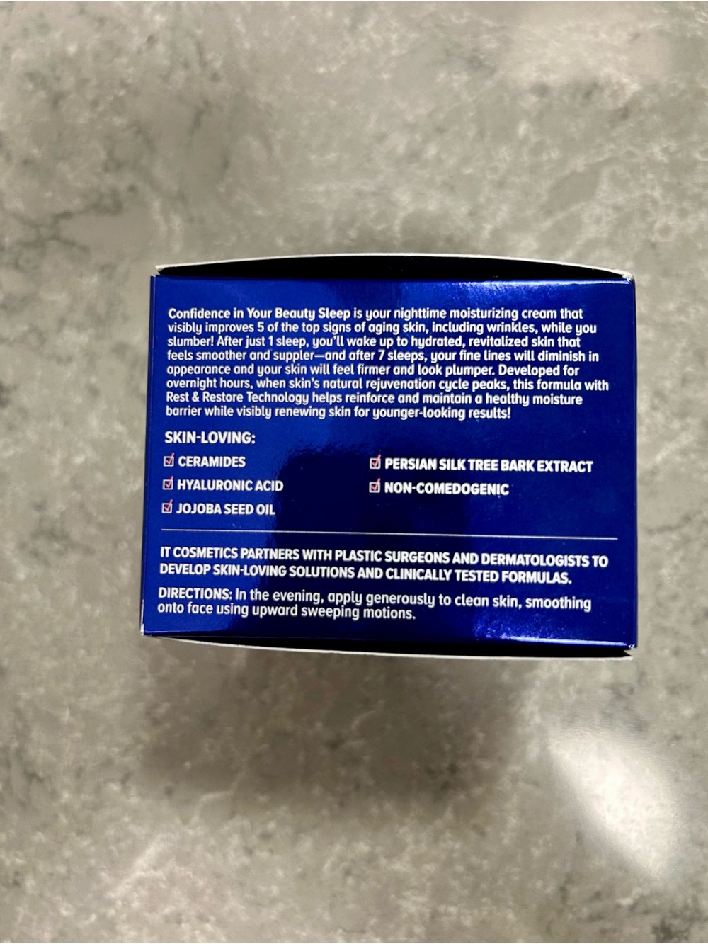 iT COSMETICS CONFIDENCE IN YOUR BEAUTY SLEEP CREAM 2 Fl Oz - Picture 9 of 9